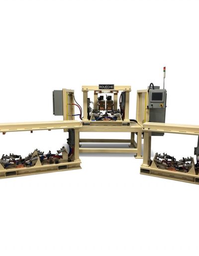 TRC Flex Welding Machine with Changeover Weld Stations and Tools