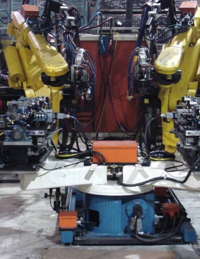 Special Re-Tool_Programming of Customer's Existing Robotic Spot Welding Cell for Automotive Program